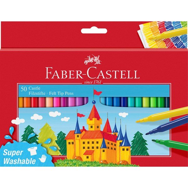 Fiberpennset Faber Castell Redline 50st