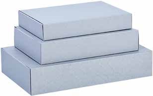 Presentboxar Platta Silver 3-pack