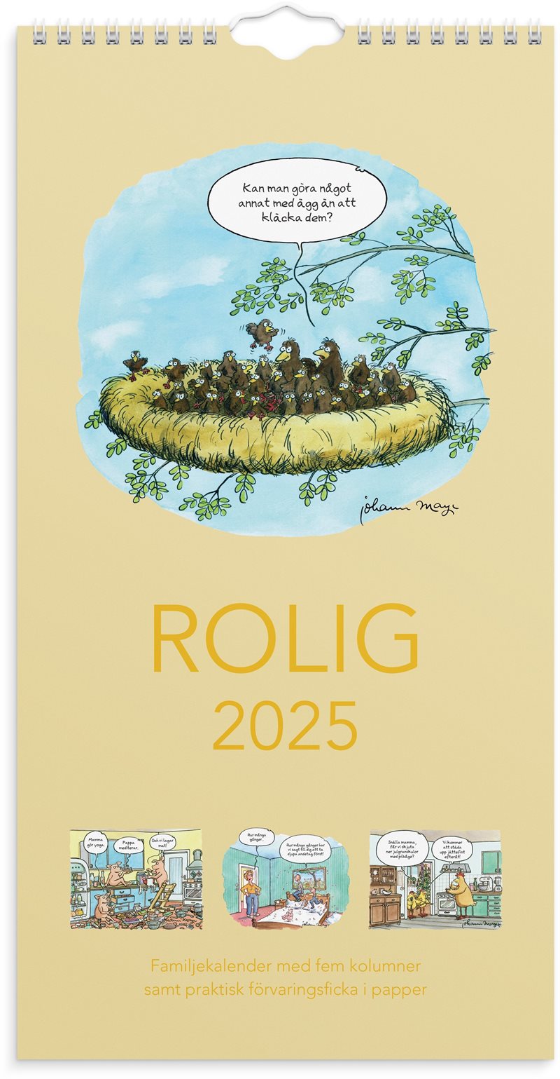 Familjekalender 2025 Rolig