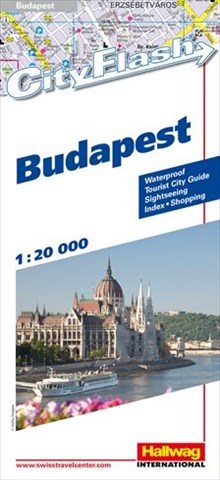 Budapest EasyMap stadskarta