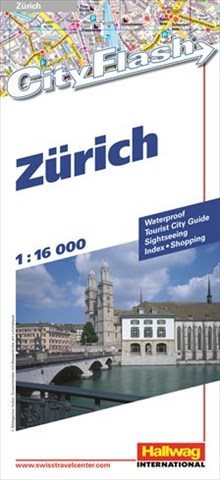 Zürich EasyMap stadskarta