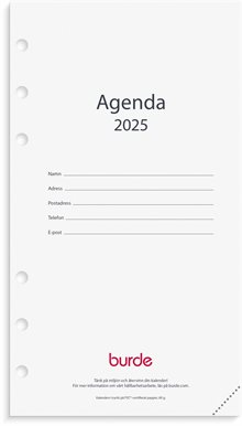 Kalender 2025 Regent kalendersats Agenda